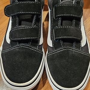 Vans Black and True White Shoes